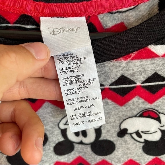 Disney Mickey Sleep Shirt, M (8-10) - Picture 2 of 5